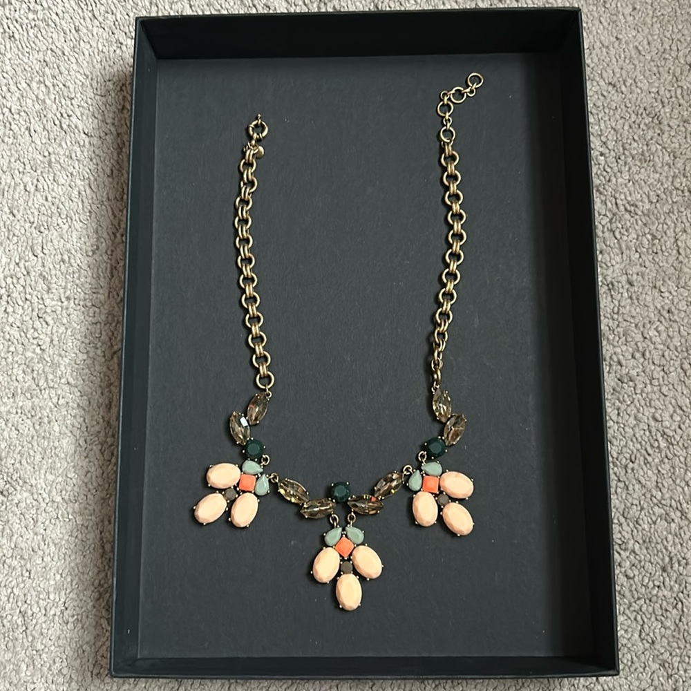 J crew statement necklace